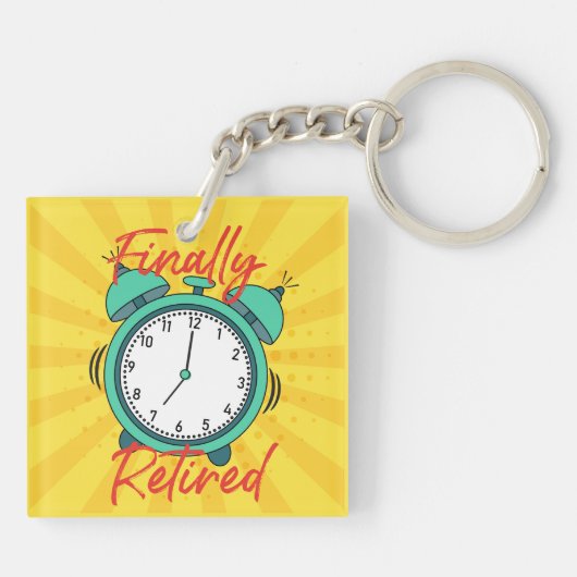 Alarmkast eindelijk ingeslikt sleutelhanger (Achterkant)