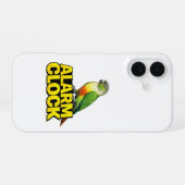 Alarmklok Groene Wang Conure iPhone 16 Hoesje (Achterkant horizontaal)