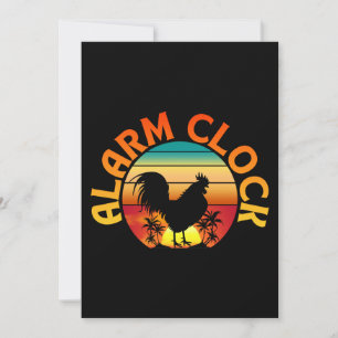 ALARMKLOK  OCHTENDHAAN KAART