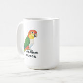 Alarmklok Sun Conure – Koffiemok (Voorkant links)