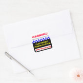 Alarmwaarschuwing Sticker (Envelop)