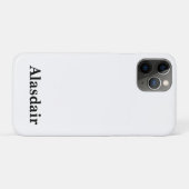 Alasdair Mannen naam, Case-Mate iPhone Case (Achterkant (horizontaal))