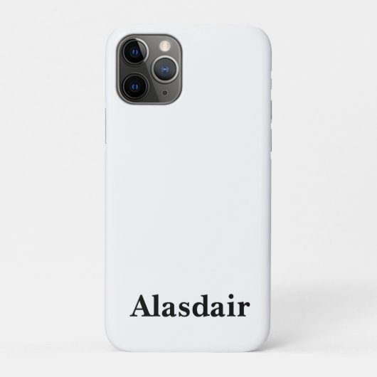 Alasdair Mannen naam, Case-Mate iPhone Case (Achterkant)
