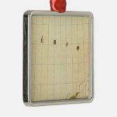 Alaska 13 metalen ornament (Rechts)