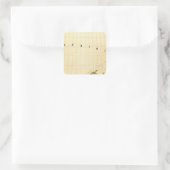 Alaska 13 vierkante sticker (Tas)