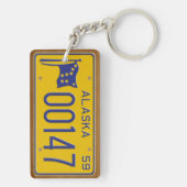 Alaska 1959  Bord Sleutelhanger (achterkant)