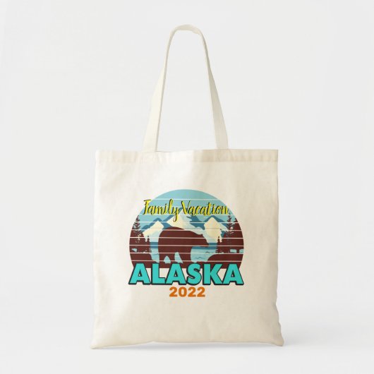 Alaska 2022 Vacation Cruise Group Matching Tote Bag (Voorkant)