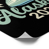 Alaska 2025 Cruiseschip Alaska V Poster (Hoek)