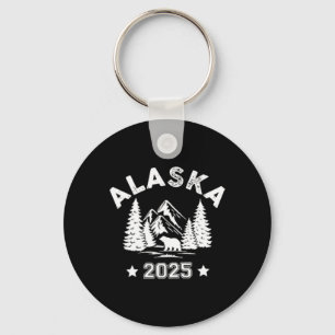Alaska 2025 Cruisin Samen Cruise Familie 2-zijdig Sleutelhanger