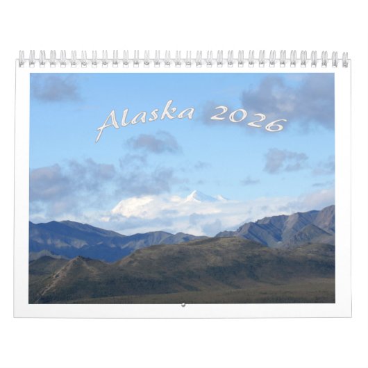 Alaska 2026 Agenda Kalender (Hoes)