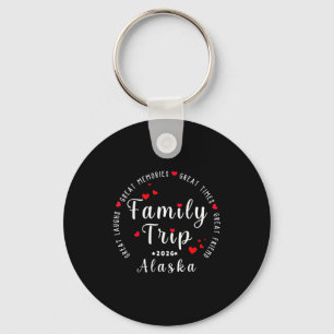 Alaska 2026 Vakantie Familie Matching Sleutelhanger