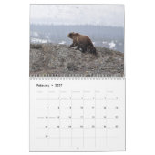 Alaska 2027 kalender (Feb 2027)