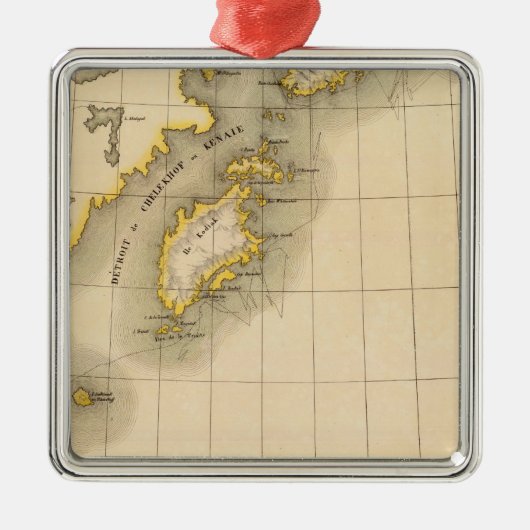 Alaska 22 metalen ornament (Voorkant)