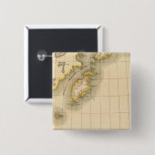 Alaska 22 vierkante button 5,1 cm (Voorkant /achterkant)