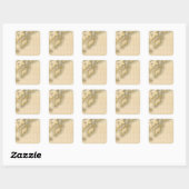Alaska 22 vierkante sticker (Vel)