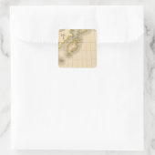 Alaska 22 vierkante sticker (Tas)