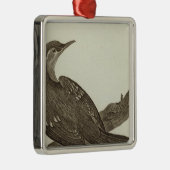 Alaska 2 metalen ornament (Rechts)