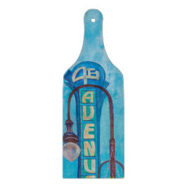 Alaska 4th Ave. Marquee Cutting Board Snijplank