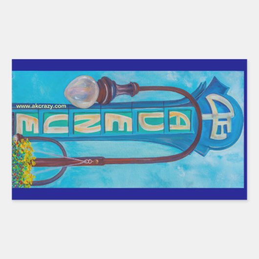 Alaska 4th Ave. Marquee Sticker (Voorkant)