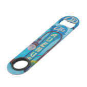 Alaska 4th Avenue. / Spenard flesopener Speed Flessenopener (Voorkant Gekanteld)