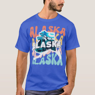 ALASKA 50 retro staten TShirt