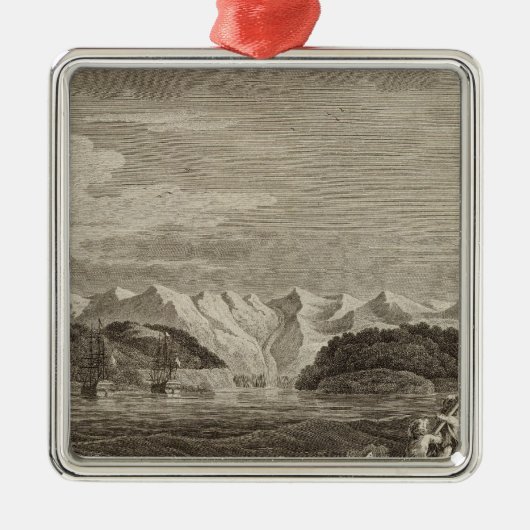 Alaska 5 metalen ornament (Voorkant)