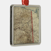 Alaska 5 metalen ornament (Rechts)