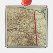 Alaska 5 metalen ornament (Voorkant)