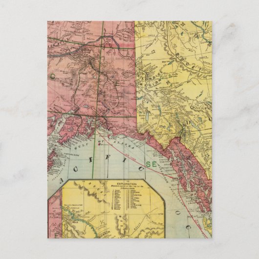 Alaska 6 briefkaart (Voorkant)