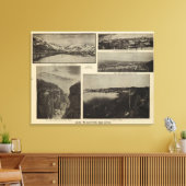 Alaska 6 canvas afdruk (Insitu (Woonkamer))