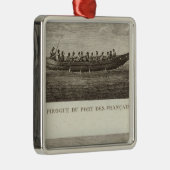 Alaska 6 metalen ornament (Rechts)