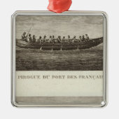 Alaska 6 metalen ornament (Voorkant)