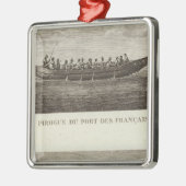 Alaska 6 metalen ornament (Links)