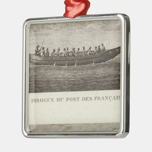 Alaska 6 metalen ornament (Links)