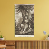 Alaska 7 canvas afdruk (Insitu (Woonkamer))