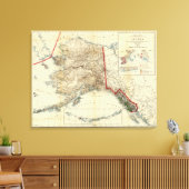 Alaska 7 canvas afdruk (Insitu (Woonkamer))