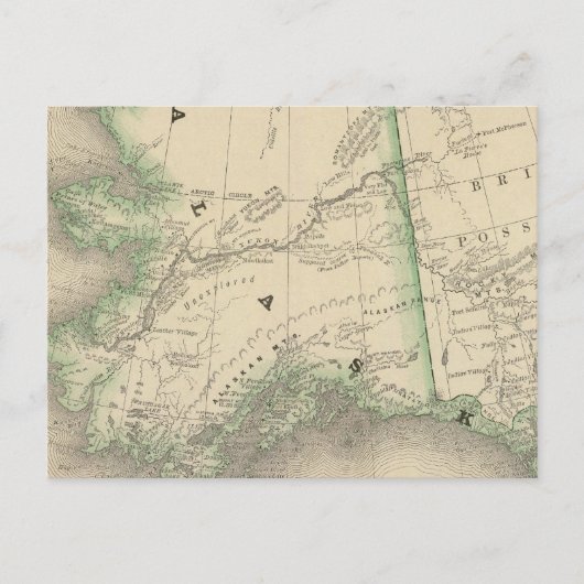 Alaska 9 briefkaart (Voorkant)