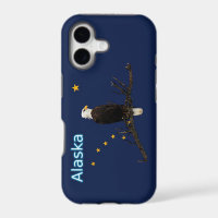 Alaska Adelaar En Vlag