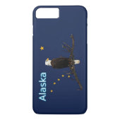 Alaska Adelaar En Vlag Case-Mate iPhone Case (Achterkant)