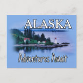 Alaska Adventure Awaits Briefkaart (Voorkant)