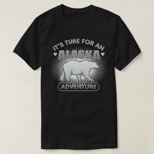 Alaska Adventure TShirt (Design voorkant)