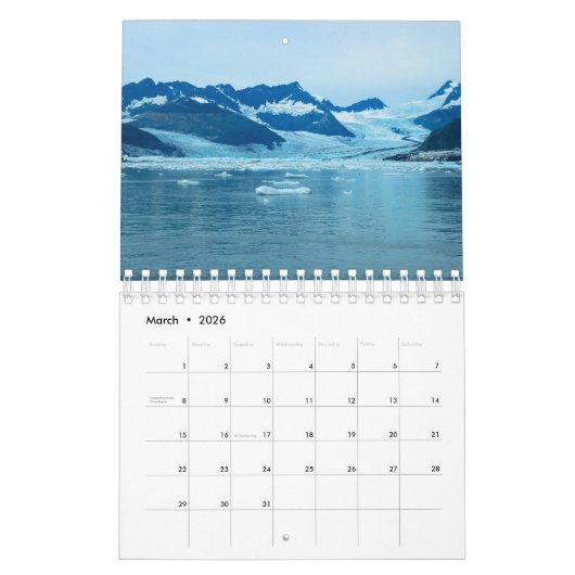 Alaska Adventures Kalender (Mar 2026)