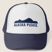 Alaska Alsjeblieft Trucker Pet (Voorkant)