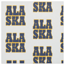 Alaska Amerikaanse staatsvlag Stof