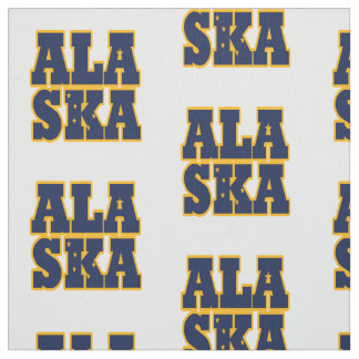 Alaska Amerikaanse staatsvlag Stof