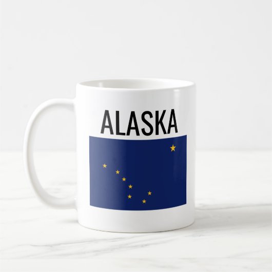 Alaska // Amerikaanse vlag Koffiemok (Links)