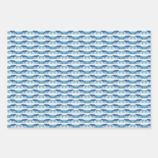 Alaska Animals Holiday Wrapping Paper  (Voorkant 2)