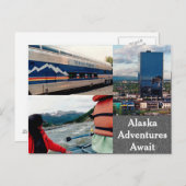Alaska - Ansichtkaart Briefkaart (Voorkant / Achterkant)