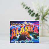 Alaska ansichtkaart briefkaart (Staand voorkant)