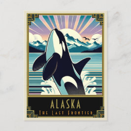 Alaska | Art. Deco Briefkaart